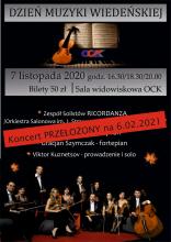 Koncert Muzyki Wiedeńskiej