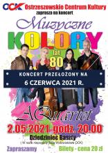 AQuaret - koncert przełożony