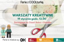 Warsztaty decoupage - Ferie z COOLturką